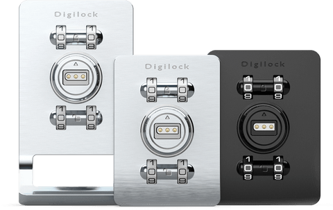 Cleo Mechanical Combination Locker Lock + Electronic Key
