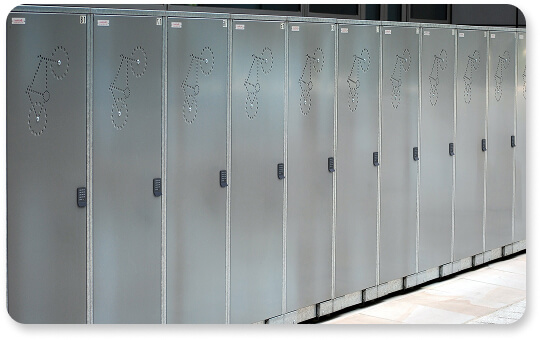 Bike lockers