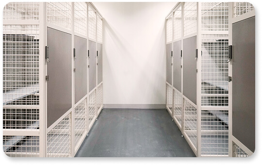 Tenant storage locker